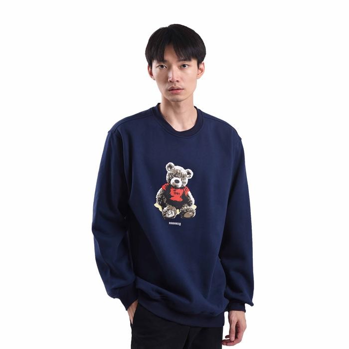 Roughneck SS187 Navy Kiddy Joy Crewneck terlaris