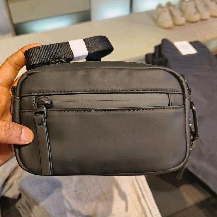 New Tas Selempang Zara Pria Original Hitam 001 Terlariss 