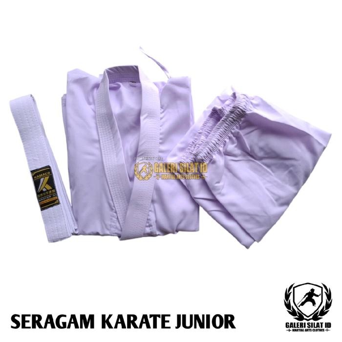 Terlaris Baju Karate Anak / Junior - Seragam Karate Pemula Lengkap