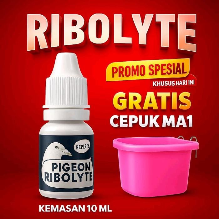 ces0- Rebolyte Vetafarm Doping Burung Merpati Saat Lomba Rebolite