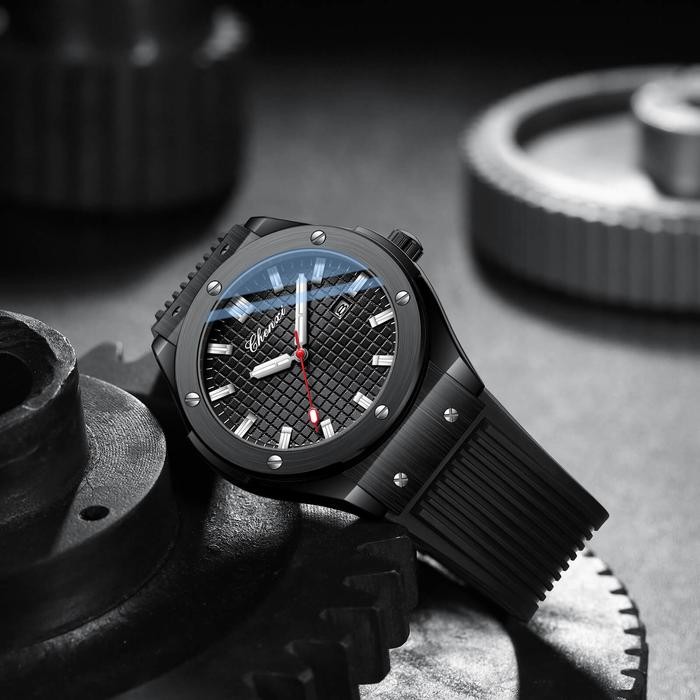 Jam Tangan Pria Unik & Stylish Luxury Silikon Multifungsi Outdoor Digital, Analog, Tanggal, Sporty,