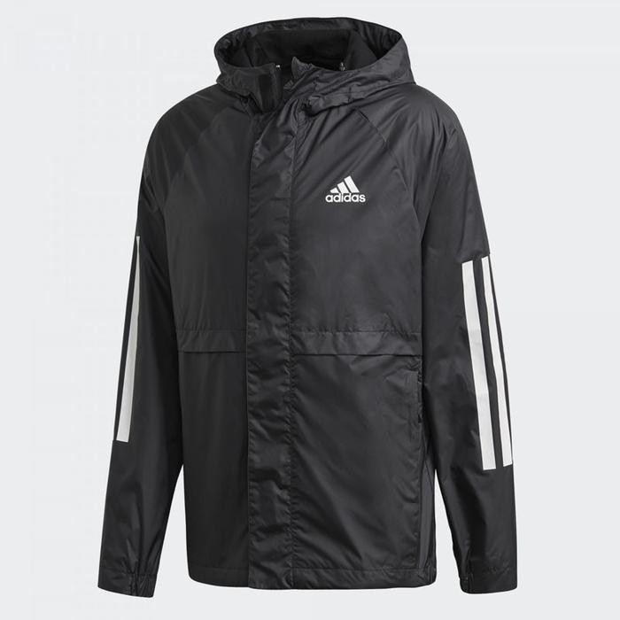 ASLI Jaket Adidas BSC Three Strips Wind dry Original READY STOCK