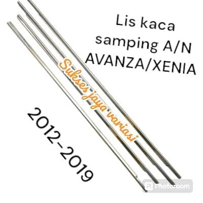 Ready LIS KACA SAMPING ALL NEW AVANZA Karet Pelipit Car