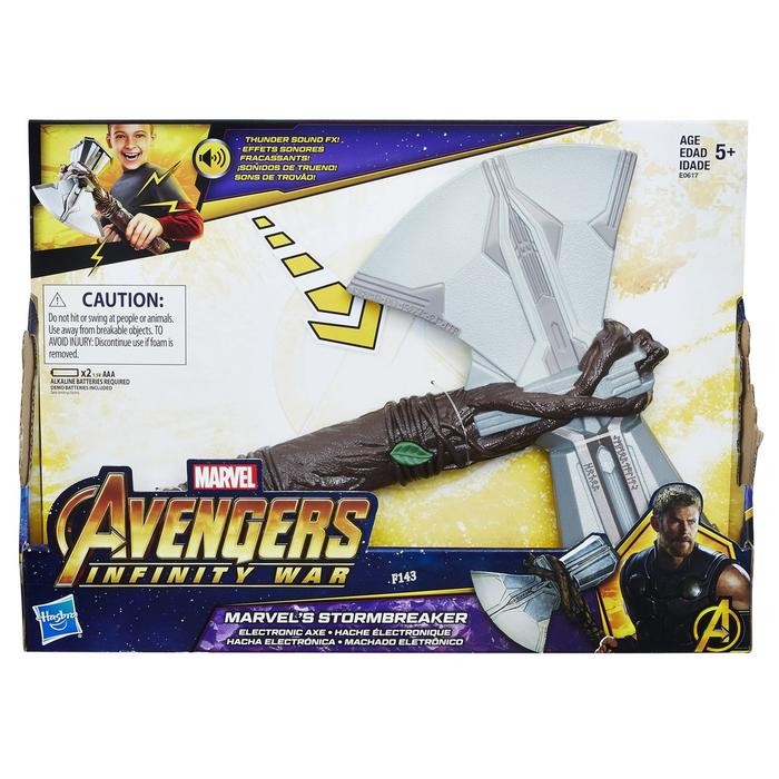 Ready Marvel Avengers Thor Battle Hammer Original Hasbro