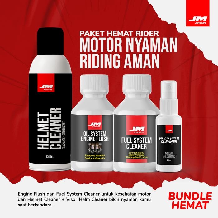 Bundle Hemat - Helm Cleaner - Visor Helm Cleaner