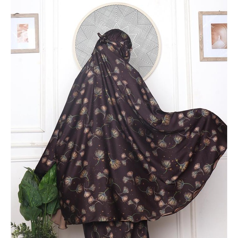 MUKENA DEWASA TRAVELING - SILK PREMIUM PRINTING - ROYALE EDITION 2IN1