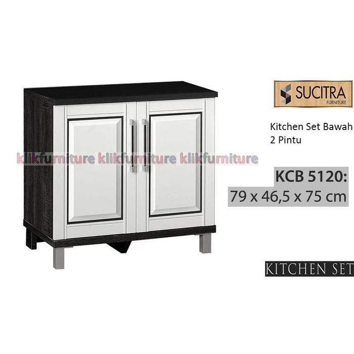 KCB 5120 Sucitra Kitchen Set Bawah 2 Pintu