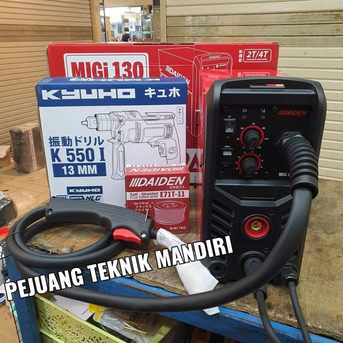 Hemat Mesin Las Co2 Daiden Migi 130 - Travo Las Daiden Co Co2 Mig 130 Terlariss 