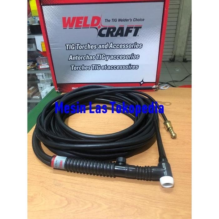 Gercep Tig Torch Weldcraft Wp-17Fv-25-2 ( Flexible Valve ) Terlariss 