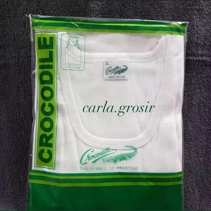 Singlet Pria Singlet Pria Crocodile 808 Original 100% Bshan Cotton/ Singlet Pria Crocodile / Kaos