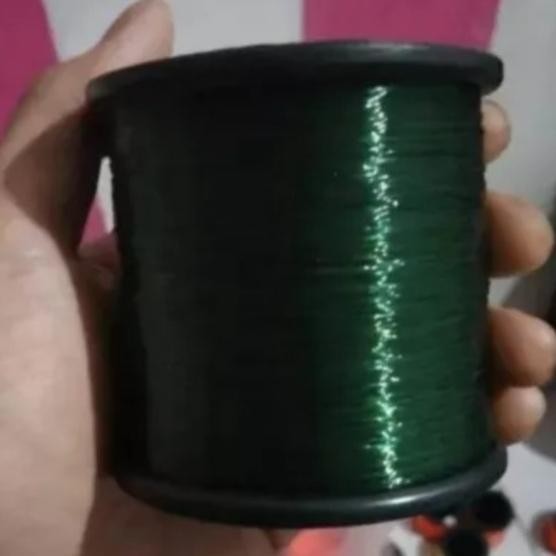 DUniaPancingan- Senar Pancing Kuat Anti Kriting Zawara Hijau Lumut Fishing Line