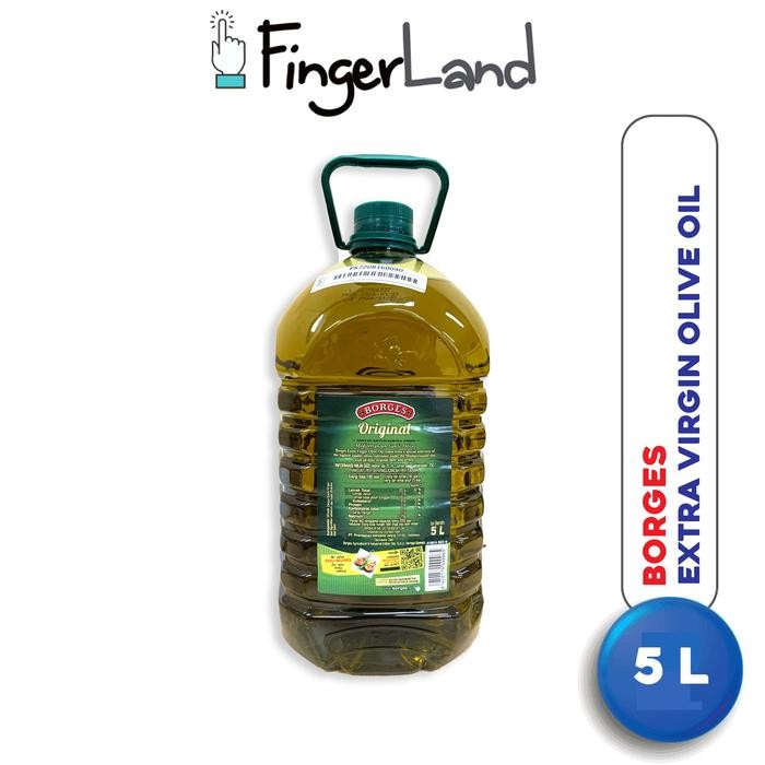 ge4i- Borges Extra Virgin Olive Oil 5 Liter Minyak Zaitun