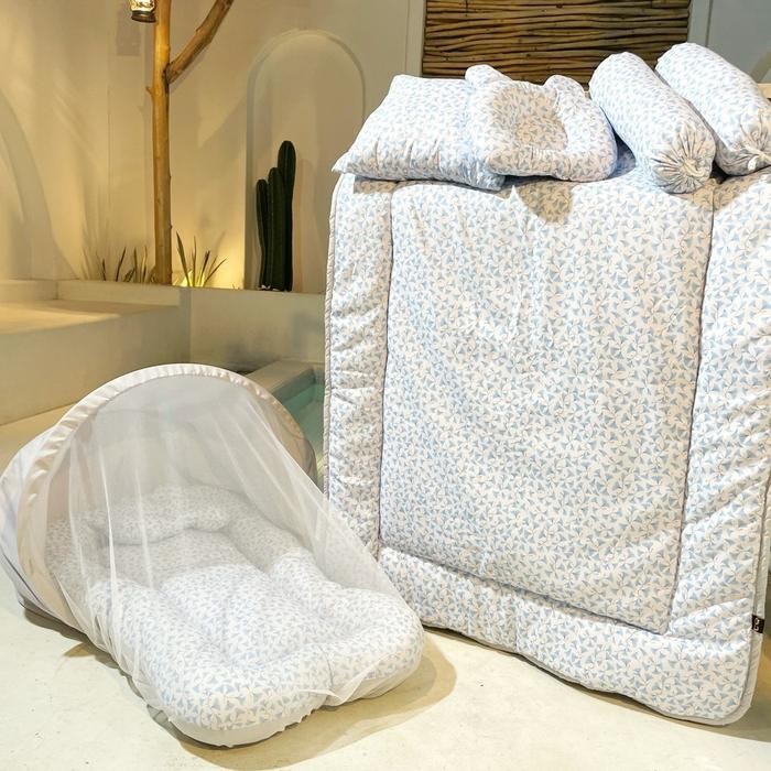 GoBabycute- Goldenic - Kasur Bayi Set Dengan Bedcover Bayi Set Motif Ohara - Chronicles