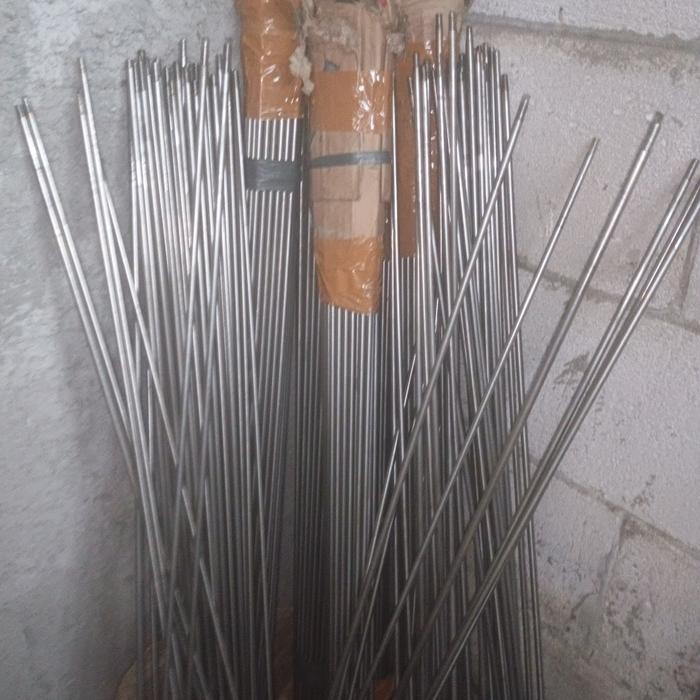 New New elektroda stik batang ,wlc 6mm panjang 1mtr stenlis steel