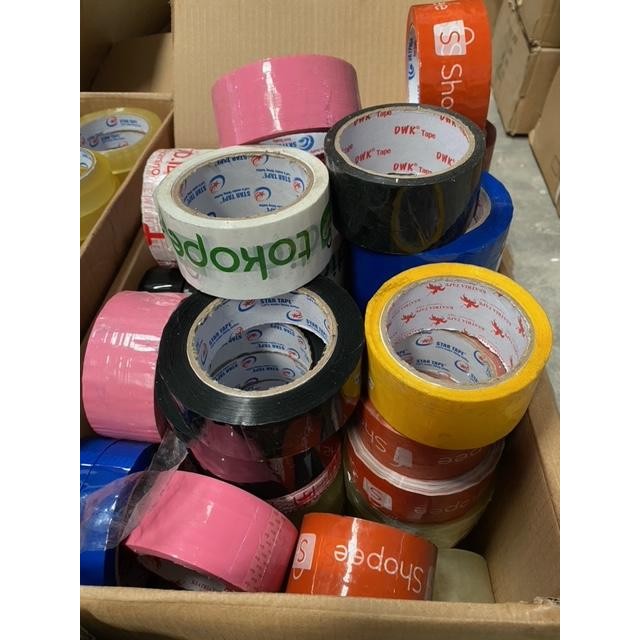 xfvt- Lakban Kiloan Reject Layak Pakai 93% Good Condition