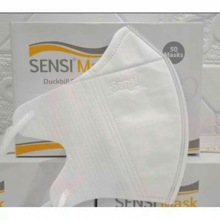KJB MASKER SENSI DUCKBILL 1 BOX ISI 50 PCS