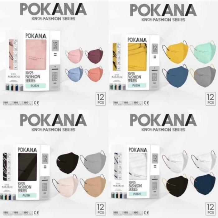 KJB Pokana KN95 Fashion Series Masker