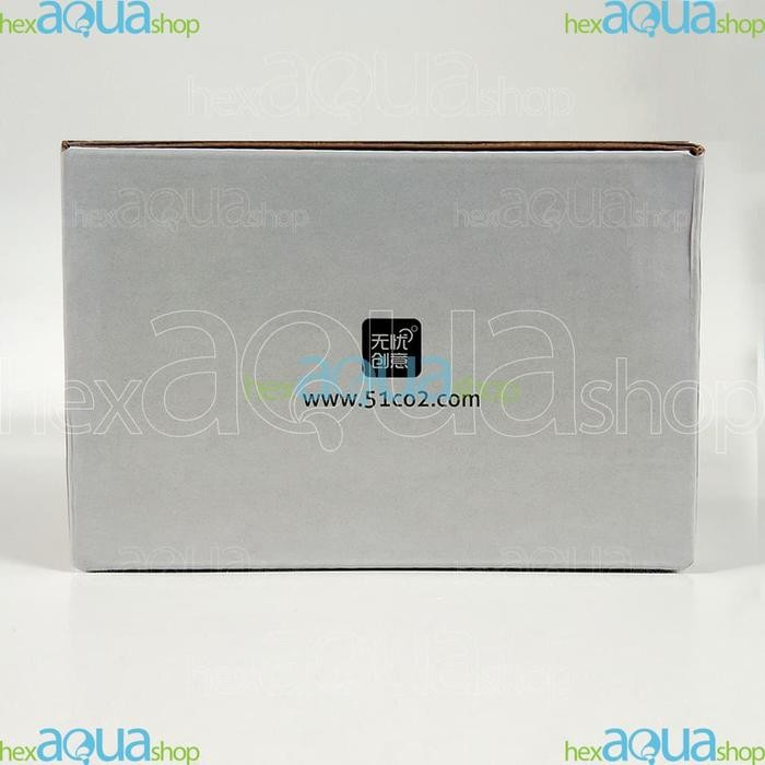 v0w1- Regulator Co2 Aquascape Plus Check Valve And Bubble Counter Pro M100