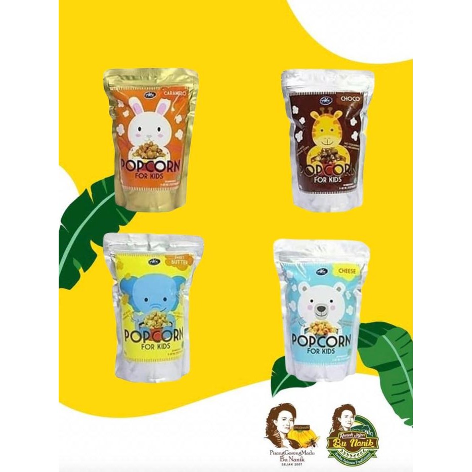 Eat,- Abe Food Popcorn Pop Corn For Kids Snack Anak