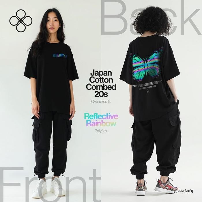 4a3c- Metamorphosis Rainbow Polyflex 20S Japan Cotton
