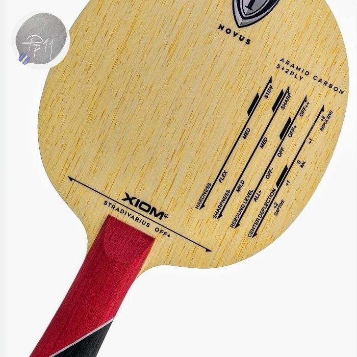 XIOM Stradivarius - Blade bet bat tenis meja pingpong