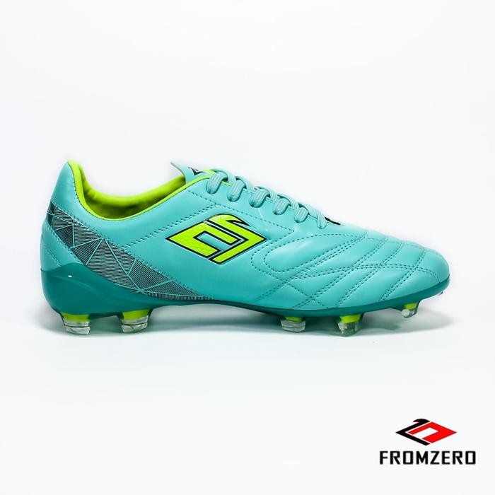 Lotto Shoe - - Sepatu Sepak Bola Starkia Revolted In Aqua Black Stabilo Original
