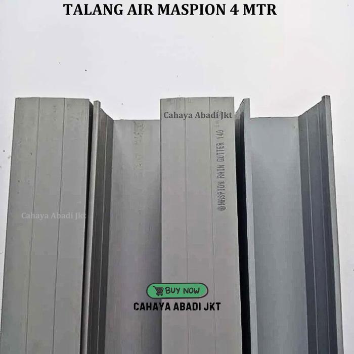 Maspion Talang Air PVC 4 inch Panjang 4 meter