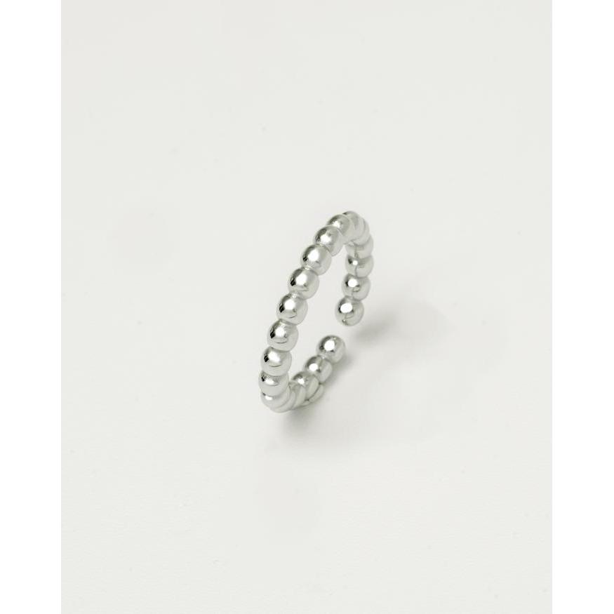 Kuze 316L Stainless Steel Collection - Vox Ring / Cincin Vox - Silver, 5
