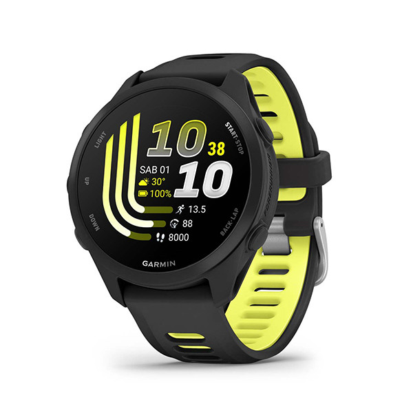 Jam Tangan GARMIN Original FORERUNNER 170 Music Black
