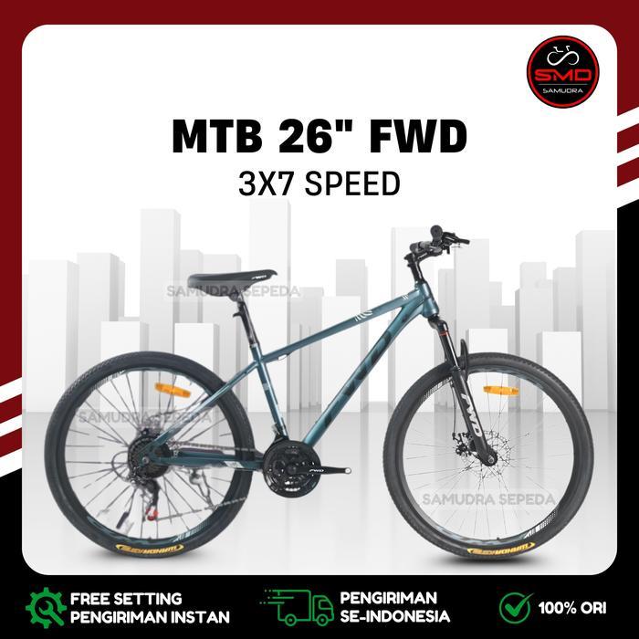 Sepeda Gunung MTB 26 Atlantis AT MT 735 / 760 7sp // MTB Forward FWD Murah BDG