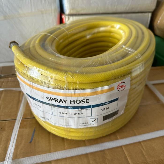 Selang Kompresor 50 Meter Selang Angin Kompressor High Pressure Hose Spraygun Spet Terbaru 