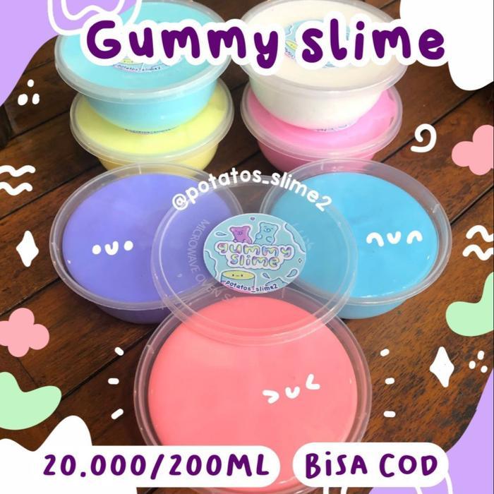 NEW GUMMY SLIME BY POTATOS_SLIME