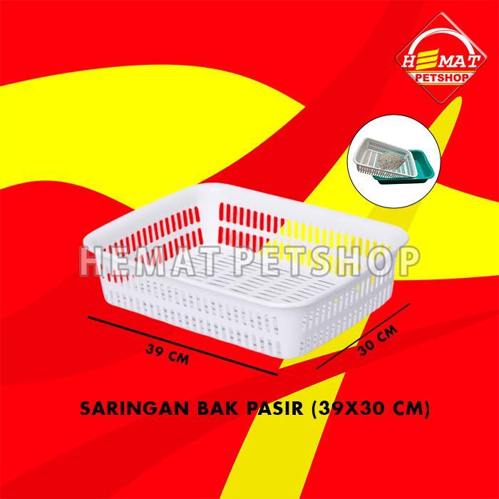Saringan Bak Pasir Kucing Cat Litter Box