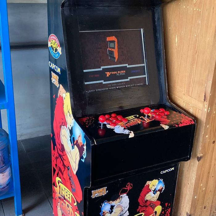 Arcade/Dingdong Mesin + joystick button