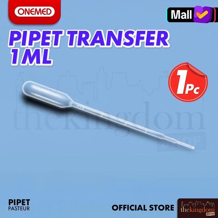 Onemed Pipet Transfer 1ml 1cc /1 Pipettes Pipette Tetes Plastik Alat Transfer Pemindah Larutan