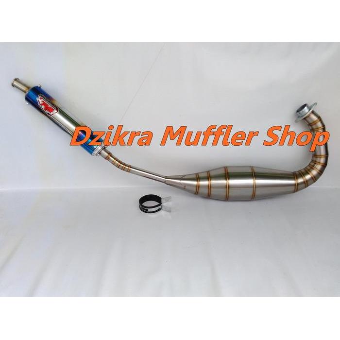 Knalpot R9 Mugello Stainless Steel For Kawasaki Ninja 150 R / Rr / Ss