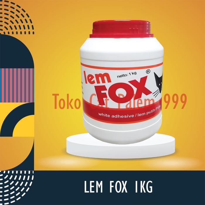Lem Fox Putih 1 Kg / Lem Kayu Putih Fox / Lem Putih / Lem Serbaguna