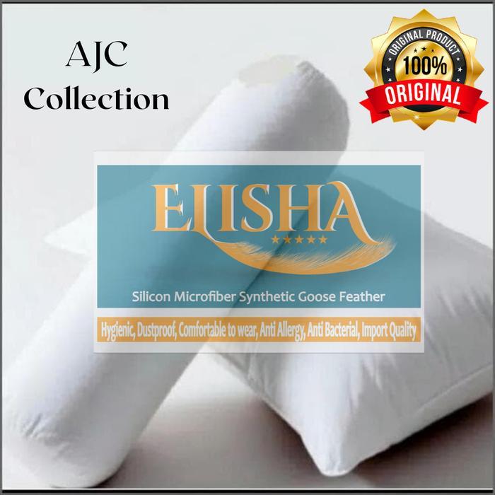 Promo Set Bantal + Guling Silikon / Bantal Hotel Premium / Bantal Tidur Empuk / Bantal Silikon