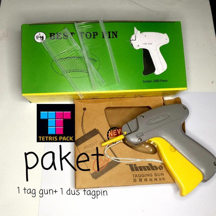 Paket Tag Gun+Tag Pin Laundry