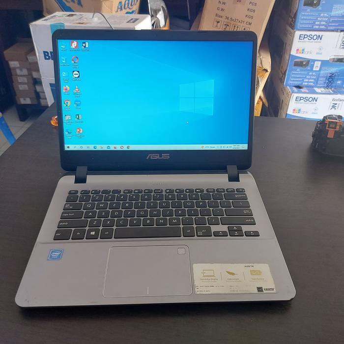ASUS A407M Celeron, Ram 4gb, SSD 256GB, HDD 500GB, windows 10 ori