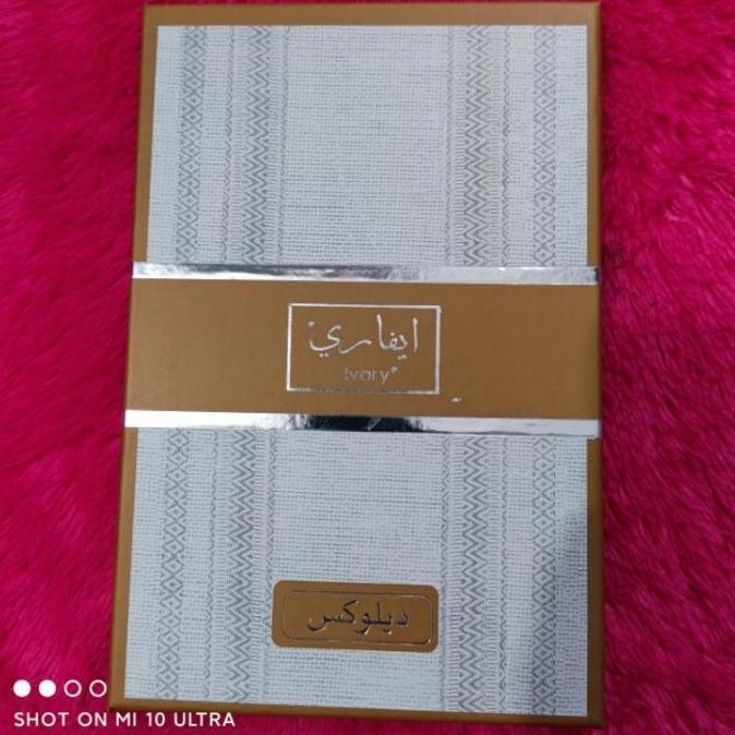  SORBAN PUTIH IVARY MADE IN SAUDI ARABIA