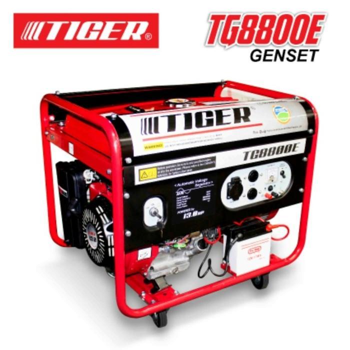 Genset TIGER TG8800E / Tiger TG 8800 E Genset 5000 watt - Genset TIGER TG8800E / Tiger TG 8800 E Gen