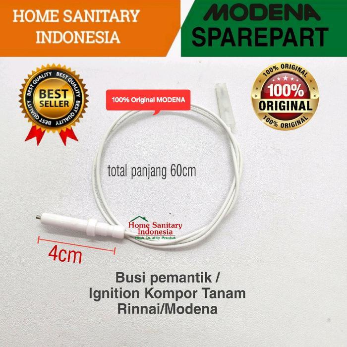New Series Busi Pemantik Kompor Gas Tanam Modena Rinnai Ignition Pin Original