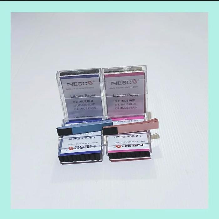 Kertas Lakmus Merah / Lakmus biru Nesco