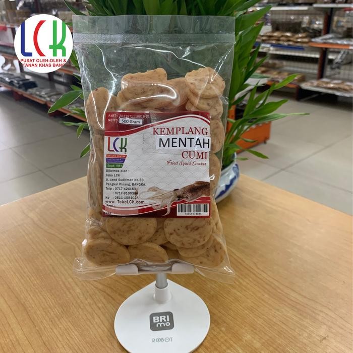 

TERLARIS Kemplang mentah rasa cumi dari LCK dengan berat 500 gram READY STOCK