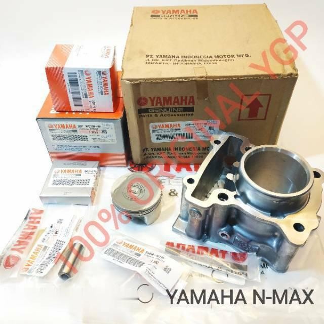 Blok Seher Piston Kit N-Max Aerox 155 Set Original Ygp