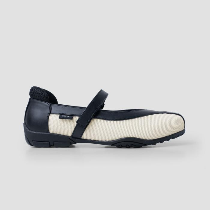 MKS Shoes Bruna Flat Shoes White