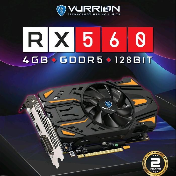 Lmmaxp857K (Pumkinpartyy) Vga Gaming Amd Vurrion Rx560 4Gb Ddr5 128Bit