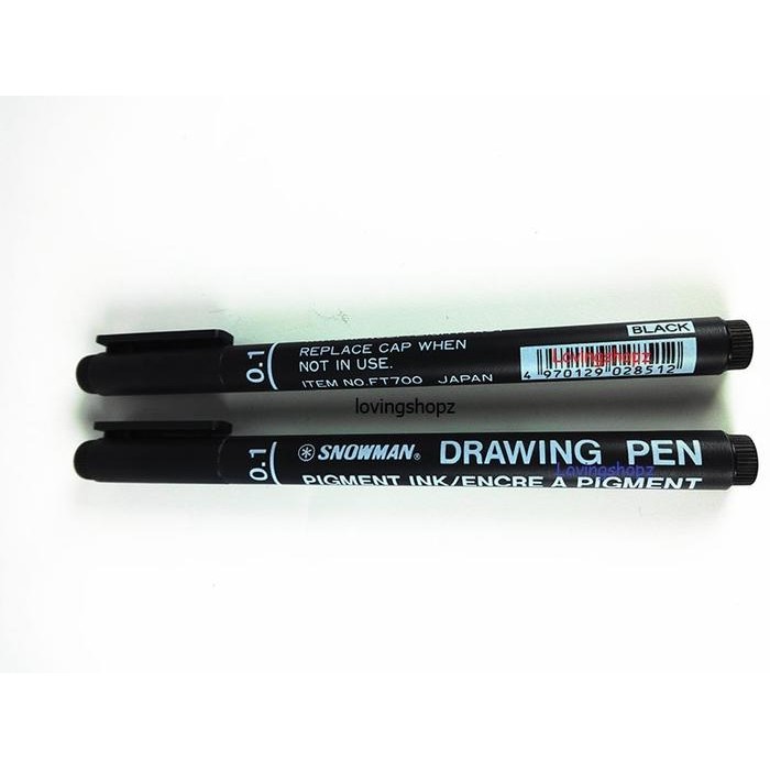 

Pulpen Snowman Drawing Pen 0.1,Snowman 700 Drawing Pen 0.1