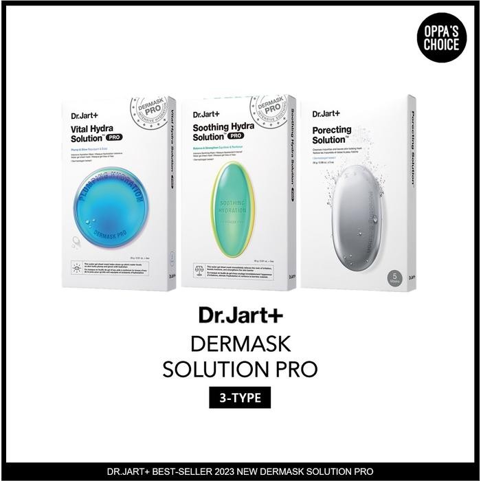 Masker wajah - DR JArt New packaging Dermask Solution Mask Sheet Box
